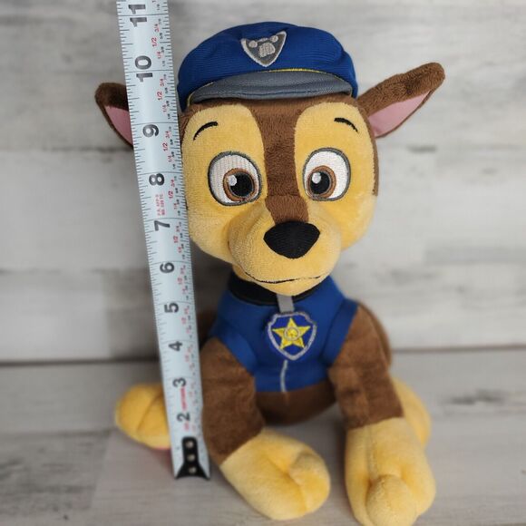 Nickelodeon Paw Patrol CHASE Police Dog Plush Stuffed Animal Toy 11" - Picture 7 of 7